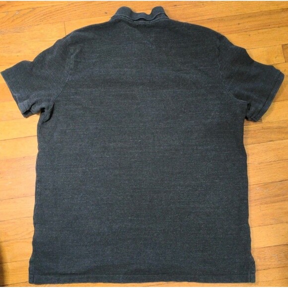 Polo Ralph Lauren Men's Shirt Dark Gray Silver Pony Classic Fit Preppy Size XL - Picture 6 of 7